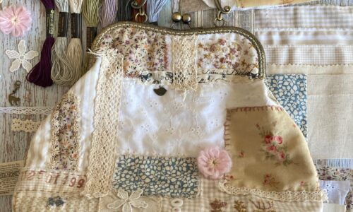 Slow-stitching : le sac vintage